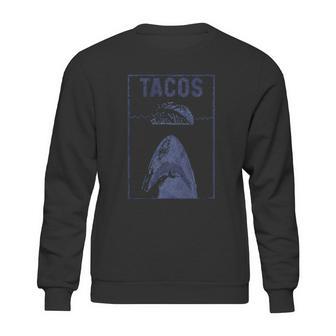 Mens Tacos Shark Funny Jaws Cinco De Mayo Sweatshirt | Favorety DE