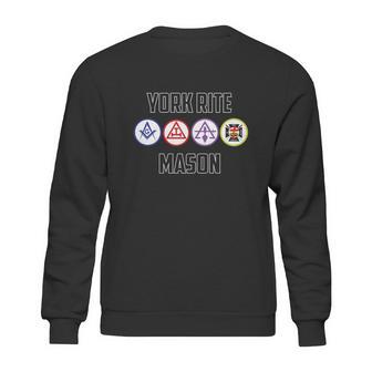 Mens York Rite Mason Masonic Sweatshirt | Favorety