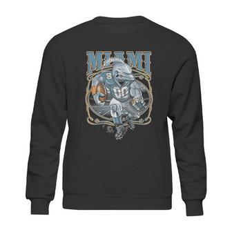 Miami Fans Mia Fantasy Football Sports Tri Blend Sweatshirt | Favorety