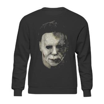 Michael Myers Mask Halloween Kills 2021 Prop Replica Trick Or Treat Sweatshirt | Favorety UK