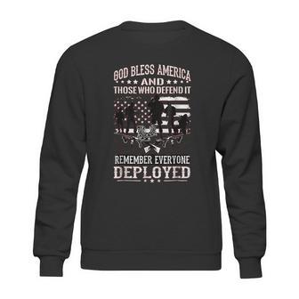 Military Wear Red On Fridays Until They All Come Home Sweatshirt | Favorety DE