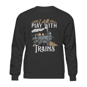 Model Steam Train Cute Gift Locomotive Trainspotting Meaningful Gift Graphic Design Printed Casual Daily Basic Sweatshirt | Favorety