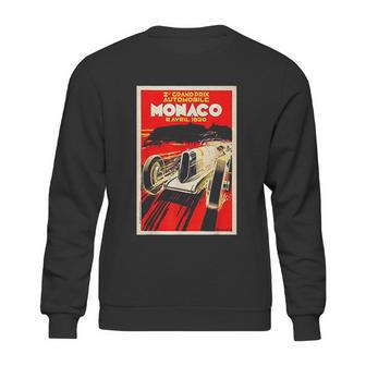 Monaco Vintage Grand Prix 1930 Race Car Sweatshirt | Favorety CA