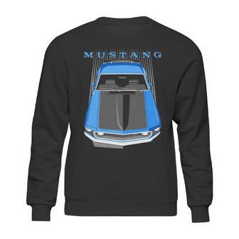 Mustang Boss 69 Blue Sweatshirt | Favorety