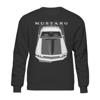 Mustang Boss 69 White Sweatshirt | Favorety