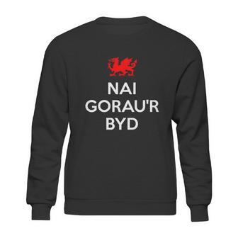 Nai Goraur Byd Worlds Best Nephew Welsh Wales Great Gift Sweatshirt | Favorety UK