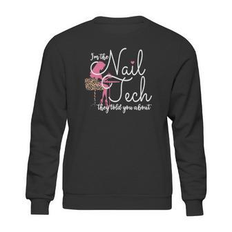 Nail Tech Artist Nail Technician Pedicurist Manicurist Sweatshirt | Favorety CA