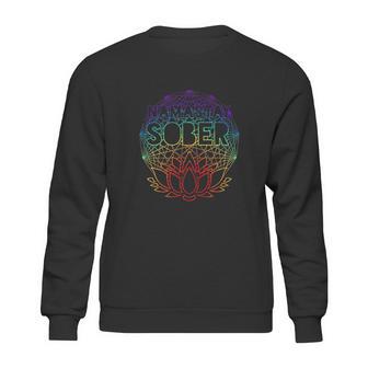 Namastay Sober Na Aa Alcoholics Anonymous Sobriety Recovery Sweatshirt | Favorety