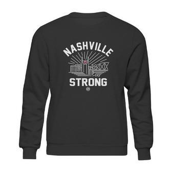 Nashville Strong Heart For Nashville Sweatshirt | Favorety CA