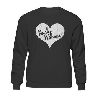 Nasty Woman Heart Sweatshirt | Favorety UK