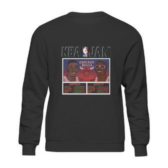 Nba Jam Chicago Bulls - Copy Sweatshirt | Favorety
