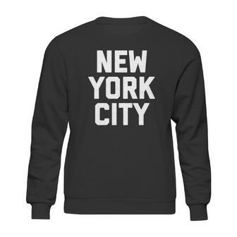 New York City Retro Vintage Big Print Sweatshirt | Favorety DE