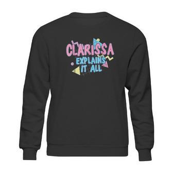 Nick Rewind Clarissa Explains It All Logo Sweatshirt | Favorety