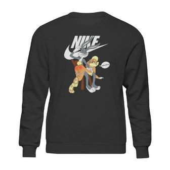 Nike Bugs Bunny Spanking Lola Just Do It Sweatshirt | Favorety