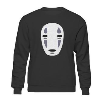 No Face Spirited Away No Face Spirited Away Chihiro Studio Ghibli Minimalist Vector Sweatshirt | Favorety UK