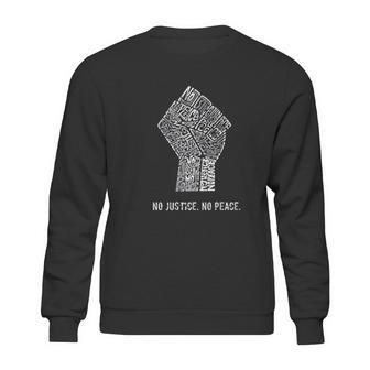 No Justice No Peace Sweatshirt | Favorety