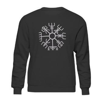 Nordic Viking Rune Compass Norse Germanic Icelandic Pagan Magic Symbol Sweatshirt | Favorety DE