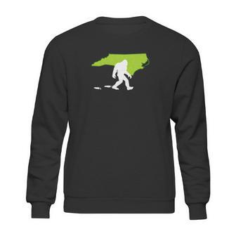 North Carolina State Bigfoot Hunter Sweatshirt | Favorety