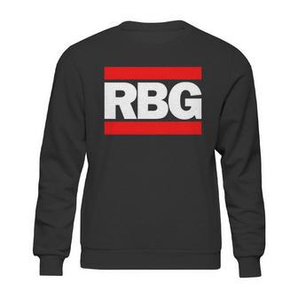 Notorious Rbg Box Logo Sweatshirt | Favorety