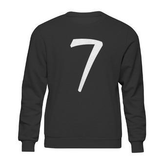 Number 7 Lucky Number Seven Sweatshirt | Favorety