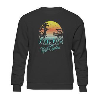 Oak Island North Carolina Beach Shirt Sweatshirt | Favorety