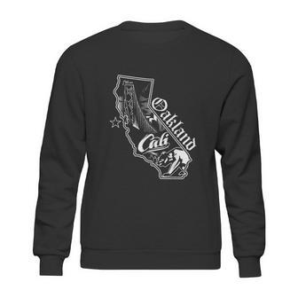 Oakland California Map Sweatshirt | Favorety DE