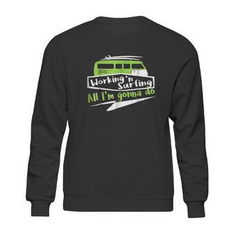 Ocean Surfing Vans Working And Surfing Sweatshirt | Favorety DE