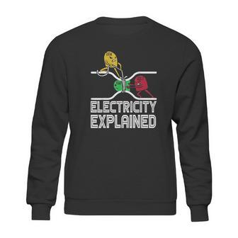 Ohm Volt Amp Electricity Explained Sweatshirt | Favorety UK