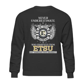 Old Man- Graduated From Etsu- East Tennessee State University Sweatshirt | Favorety CA