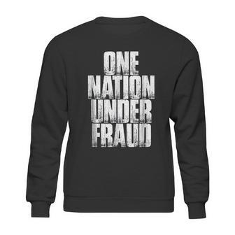 One Nation Under Fraud Sweatshirt | Favorety DE