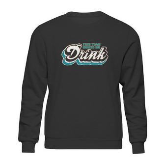 Orange Dolphins This Team Makes Me Drink Sweatshirt | Favorety CA