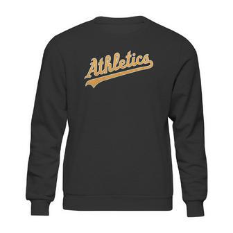 Outerstuff Oakland Athletics Boys Youth Green Crew Neck Sweatshirt | Favorety AU