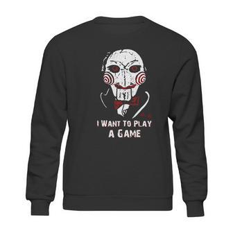 Oyshriola Saw I Want You To Play A Game Sweatshirt | Favorety