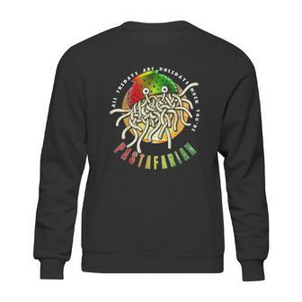 Pastafarian Flying Spaghetti Monster All Fridays Holidays Sweatshirt | Favorety AU