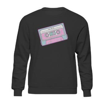 Pastel Goth Style Cartoon Tape Sweatshirt | Favorety UK