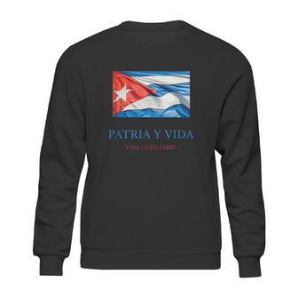 Patria Y Vida Viva Cuba Libre Sweatshirt | Favorety