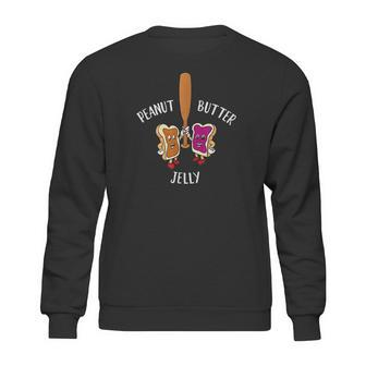 Peanut Butter Jelly Baseball Bat Best Friend Sweatshirt | Favorety UK