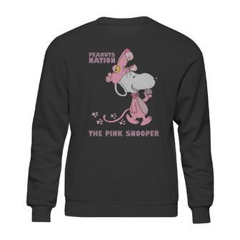Peanuts Nation The Pink Snooper Sweatshirt | Favorety CA