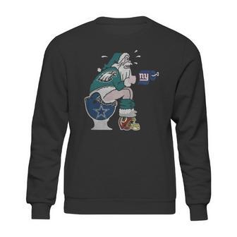 Philadelphia Eagles Santa Claus Sweatshirt | Favorety AU