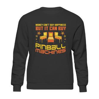 Pinball Machines Funny Vintage Arcade Game Lover Sweatshirt | Favorety AU