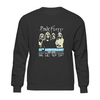 Pink Floyd 55Th Anniversary 1965 2020 All Signature Sweatshirt | Favorety UK