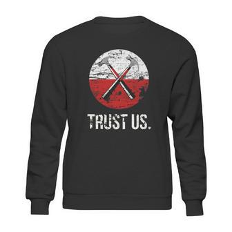 Pink Floyd Trust Us Worn Sweatshirt | Favorety