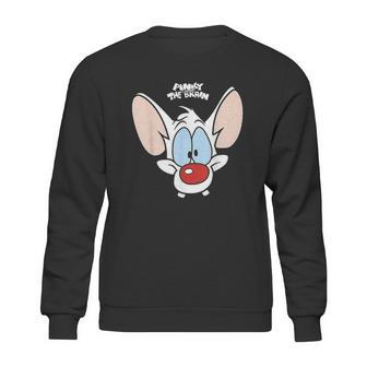 Pinky And The Brain Pinky Big Face Sweatshirt | Favorety AU