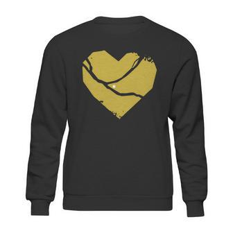 Pittsburgh Steel City Broken Heart Sweatshirt | Favorety CA