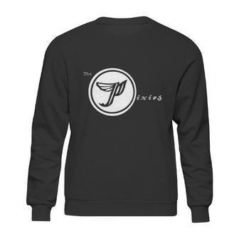 Pixies Band Logo Art White Wings Sweatshirt | Favorety UK