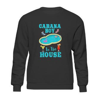 Pool Bo Beach Vacation Funny Cabana Boy In The House Sweatshirt | Favorety UK