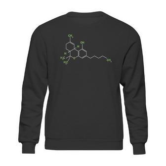 Pot Molecule Thc Marijuana Stoner Gift Sweatshirt | Favorety DE