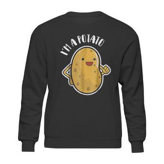 I Am A Potato French Fry Potato Sweatshirt | Favorety AU