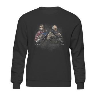 Presidential Soldiers Abraham Lincoln And George Washington Tshirt Sweatshirt | Favorety DE