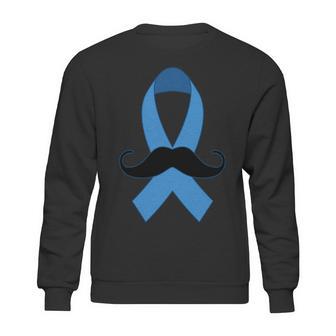 Prostate Mustache Ribbon Sweatshirt | Favorety CA